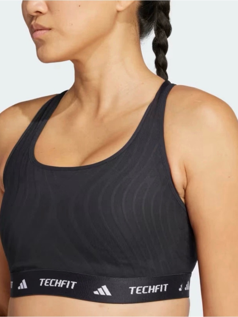 adidas women Techfit Control Medium Support Bra Size Medium